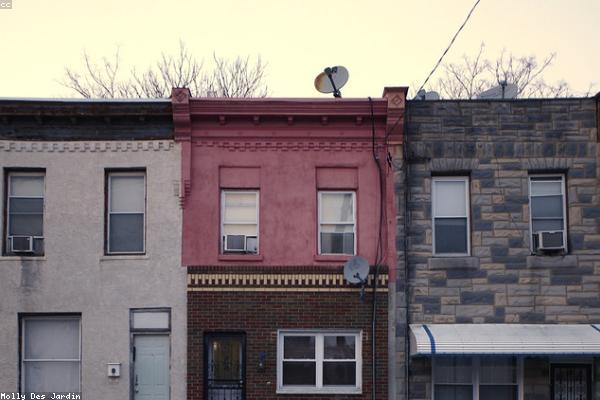 Brick facade installation