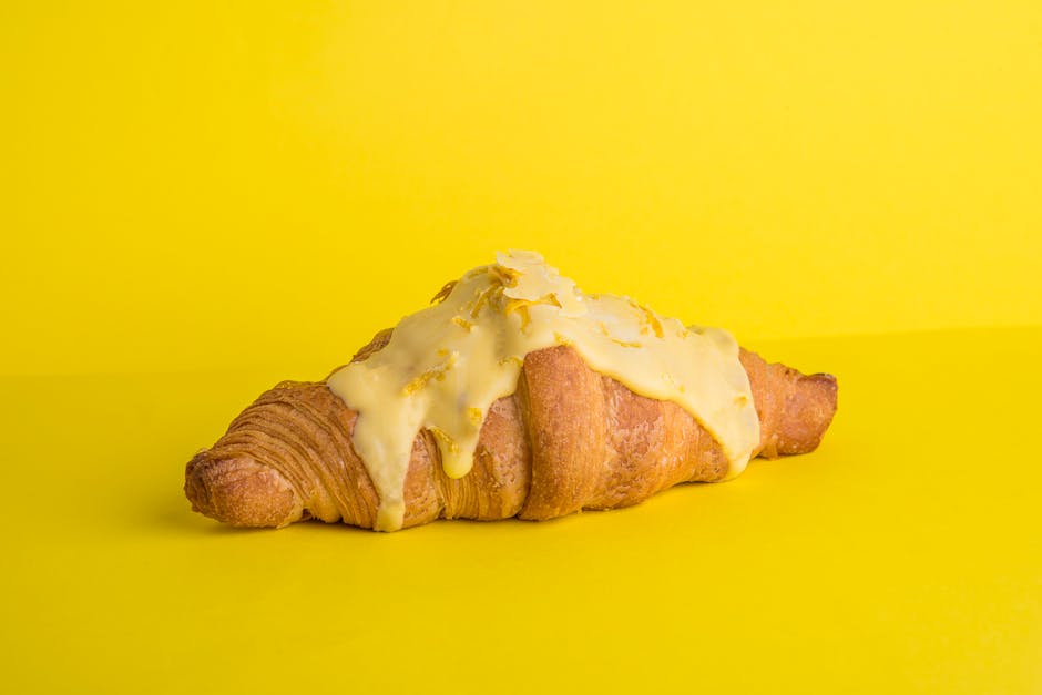 fresh croissant