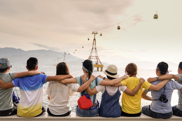 diverse group friendship community