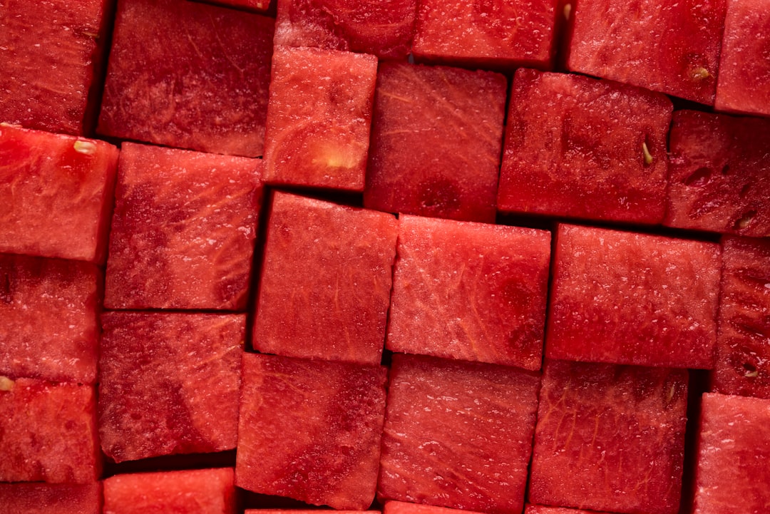 whole watermelon cut